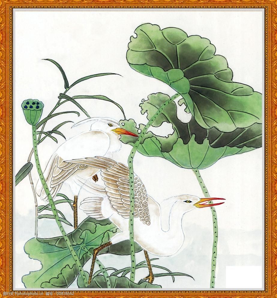 关键词:荷叶鸭子图免费下载 荷花 荷叶 莲子 山水画 水墨画 鸭子图