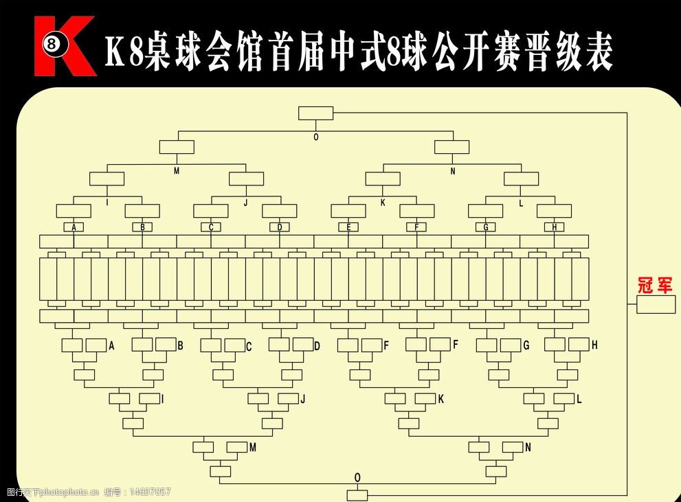 台球比赛晋级表图片