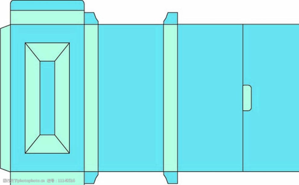 包装设计展开图 包装设计 盒子展开图 创意设计 新颖的盒子 平面 设计