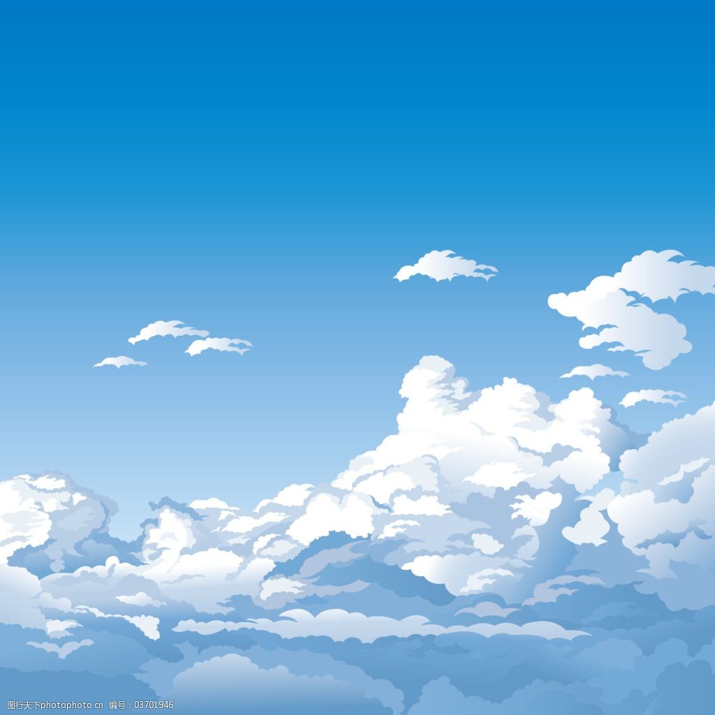 关键词:卡通高空云风景矢量素材免费下载 白云 插画 风景 高空 卡通