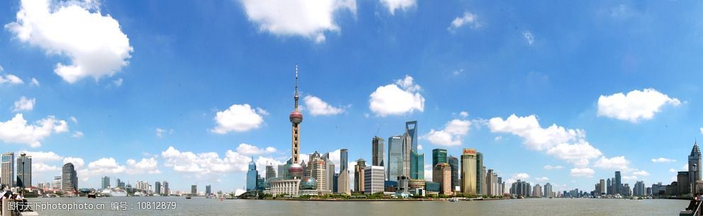 上海全景图图片