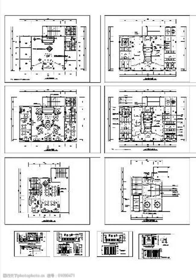 关键词:茶楼装修cad图纸免费下载 cad图纸 布置图 平面图 设计图 茶楼