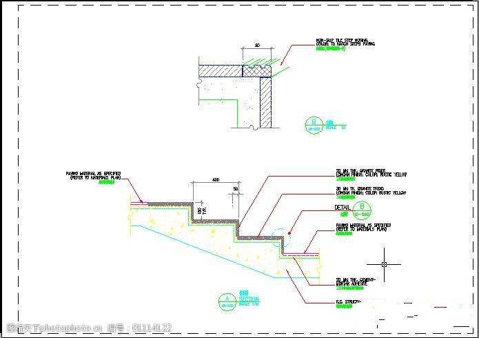 台阶施工详图