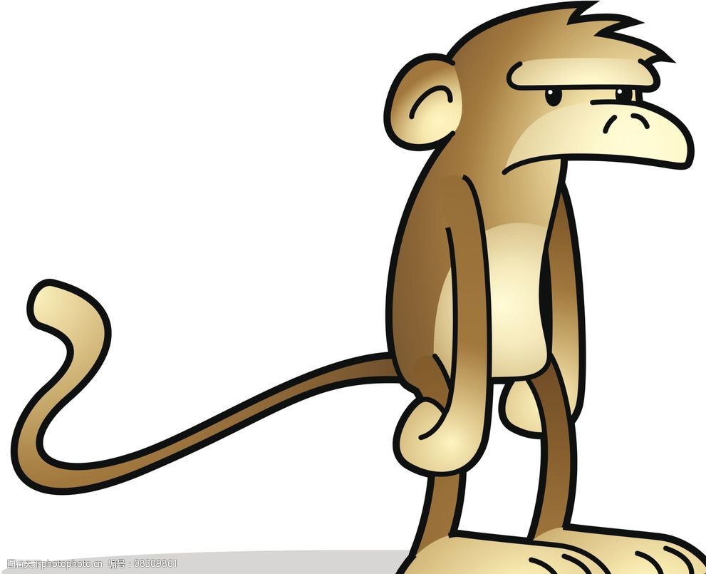 关键词:卡通猴子 卡通 漫画 插画 猴子 设计 动漫动画 其他 300dpi