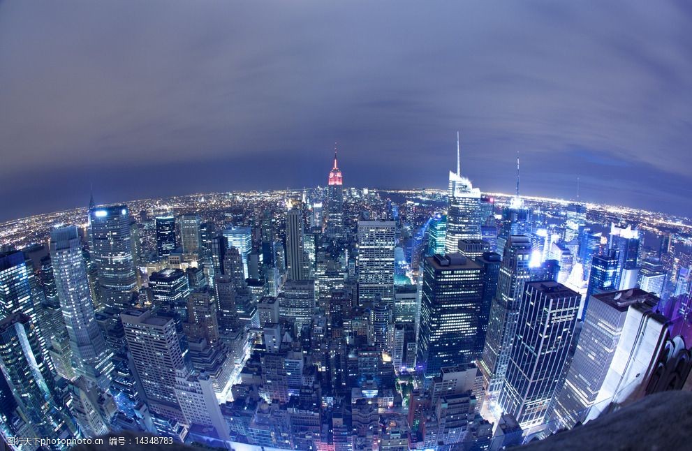 唯美纽约夜景图片