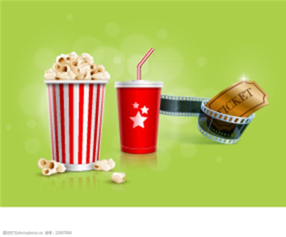 爆米花可乐电影