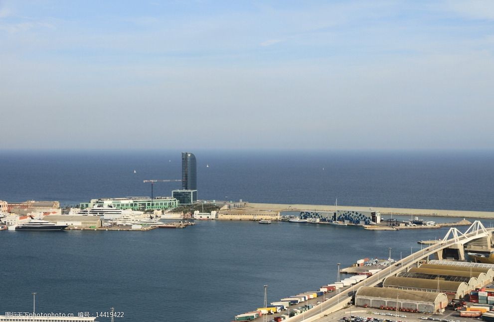 关键词:海港码头 欧洲 建筑 大海 蓝天 码头 船 集装箱 风景 海洋