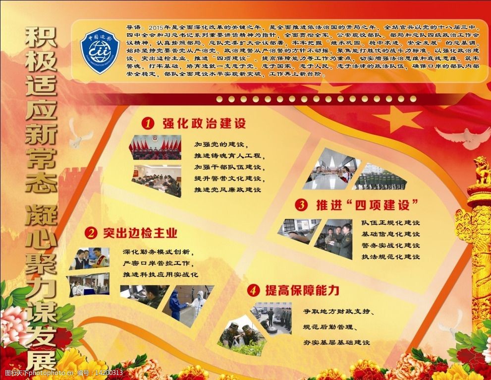 关键词:中国边检 边检 边防检查 边防 武警 部队 海报 展架 展板 喷绘