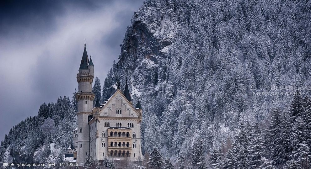 城堡 摄影 自然景观 自然风景 雪景 壮观雪景 大气雪景 漂亮雪景 美丽