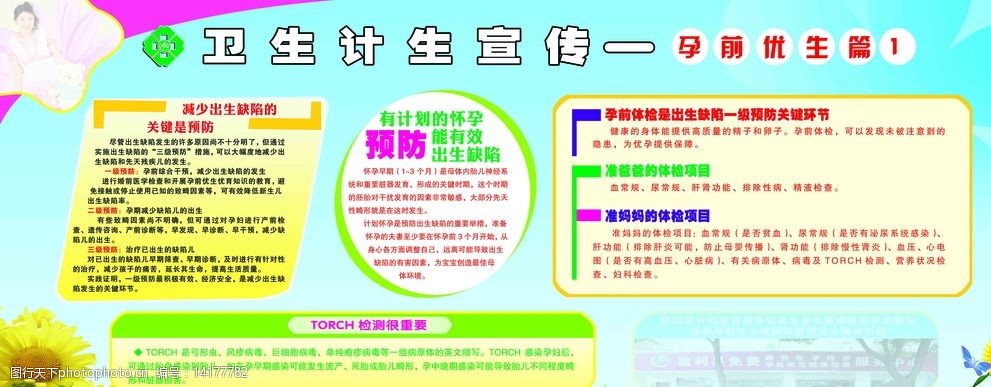 计划生育孕前优生篇01 计划生育孕前优生篇01