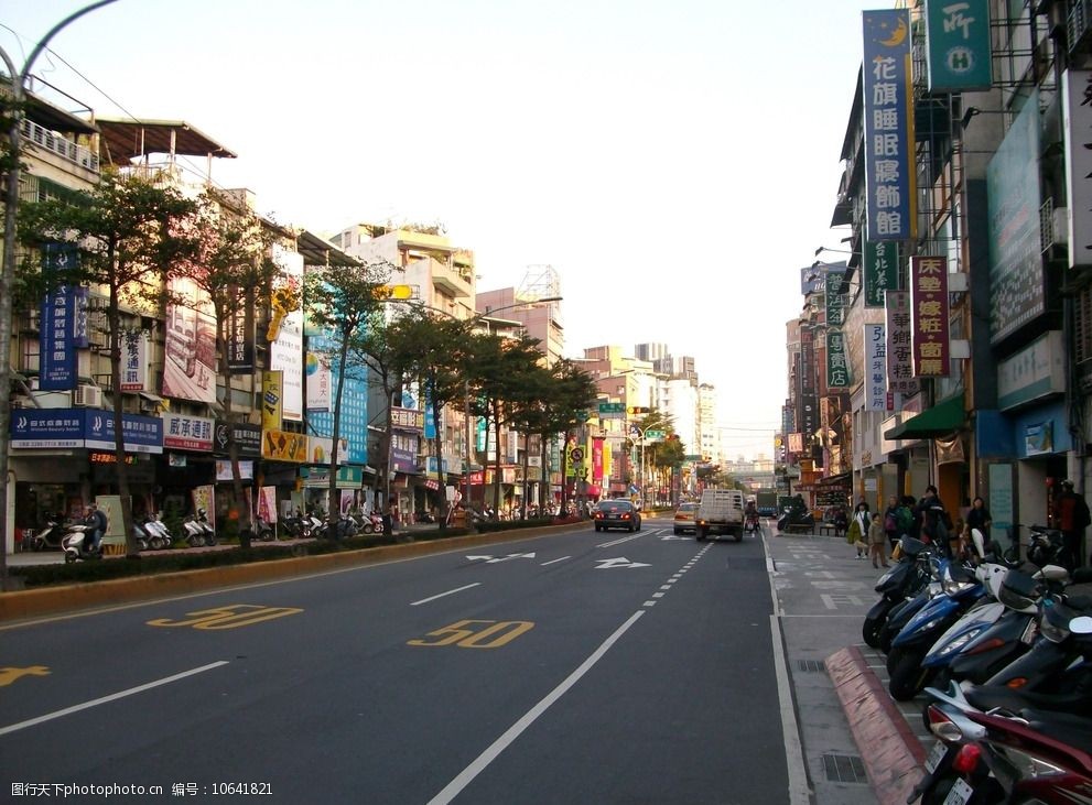 台北永康街街景图片