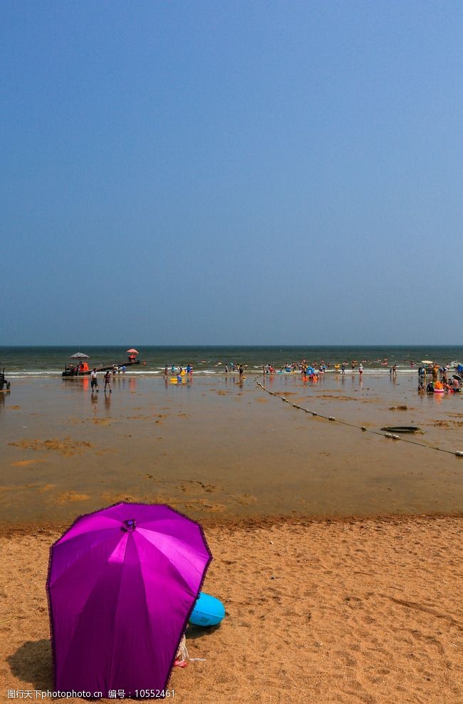 山海天海水浴场图片