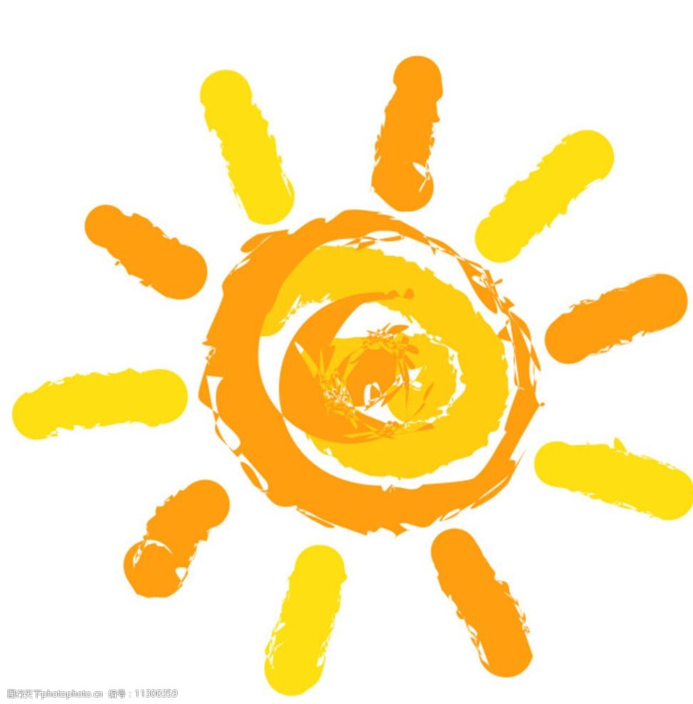 关键词:橙黄色阳光 太阳 阳光 橙色 ai 矢量图 设计 标志图标 其他