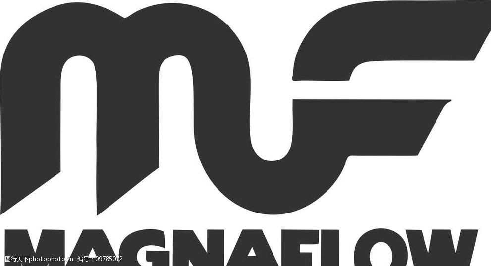 汽车 改装 排气 magnaflow 改装商 logo 小标 设计 标志图标 企业logo