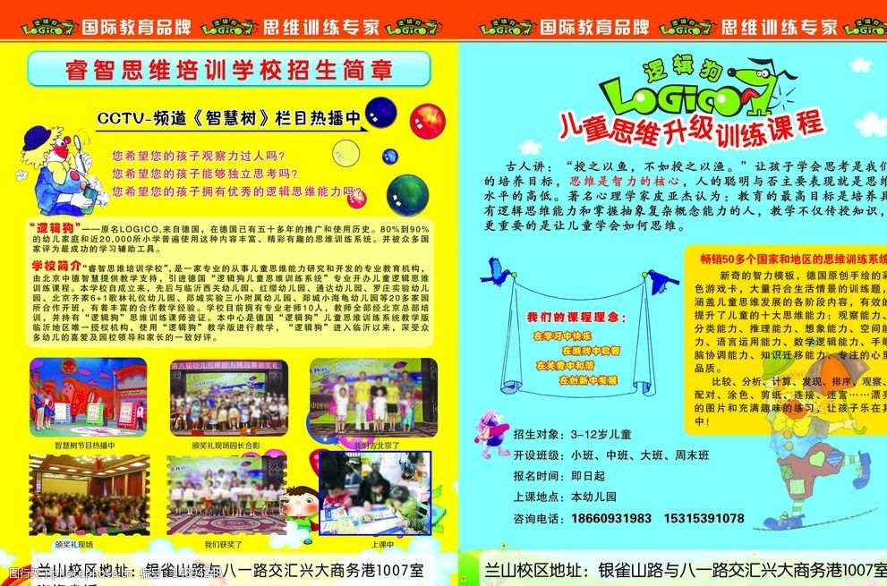 培训学校 思维 培训 国际教育 儿童 逻辑狗 智慧树 cctv 栏目 招生