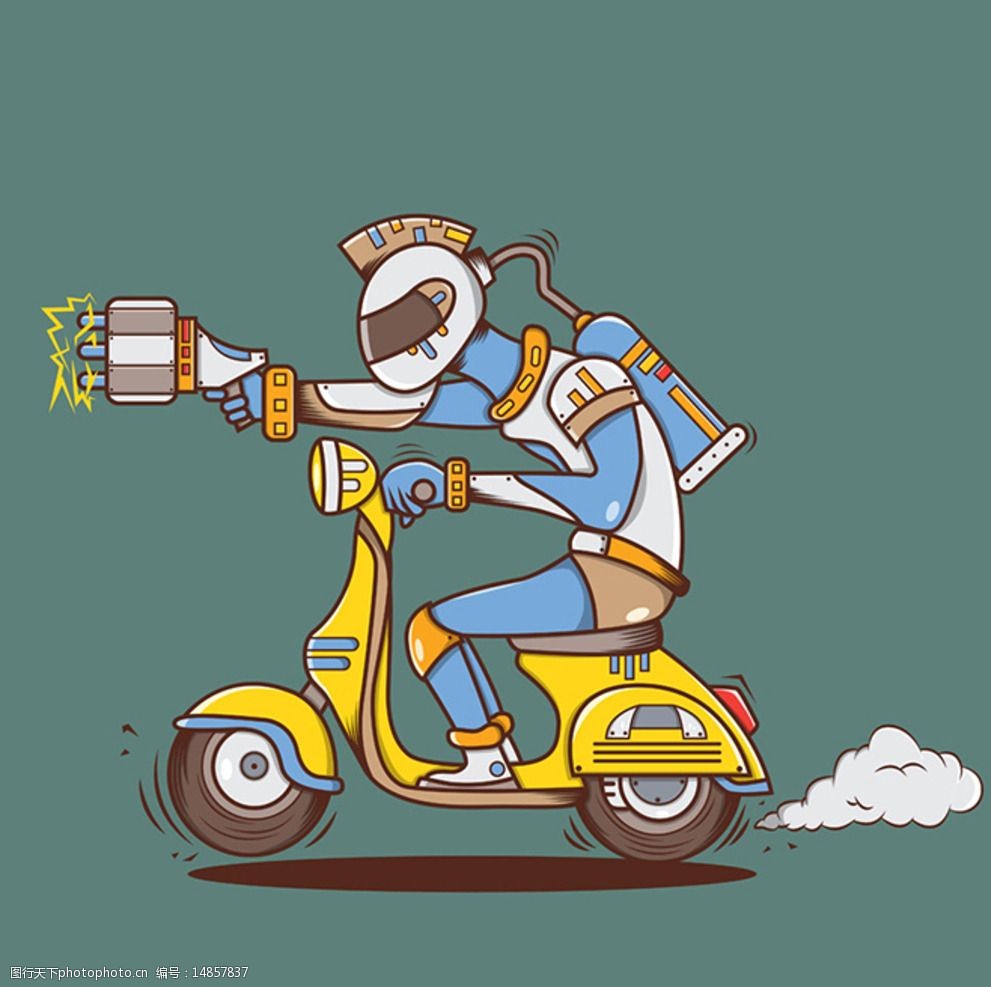 关键词:骑摩托车 卡通机器 摩托车 卡通机器人 充电 动漫 漫画 木兰