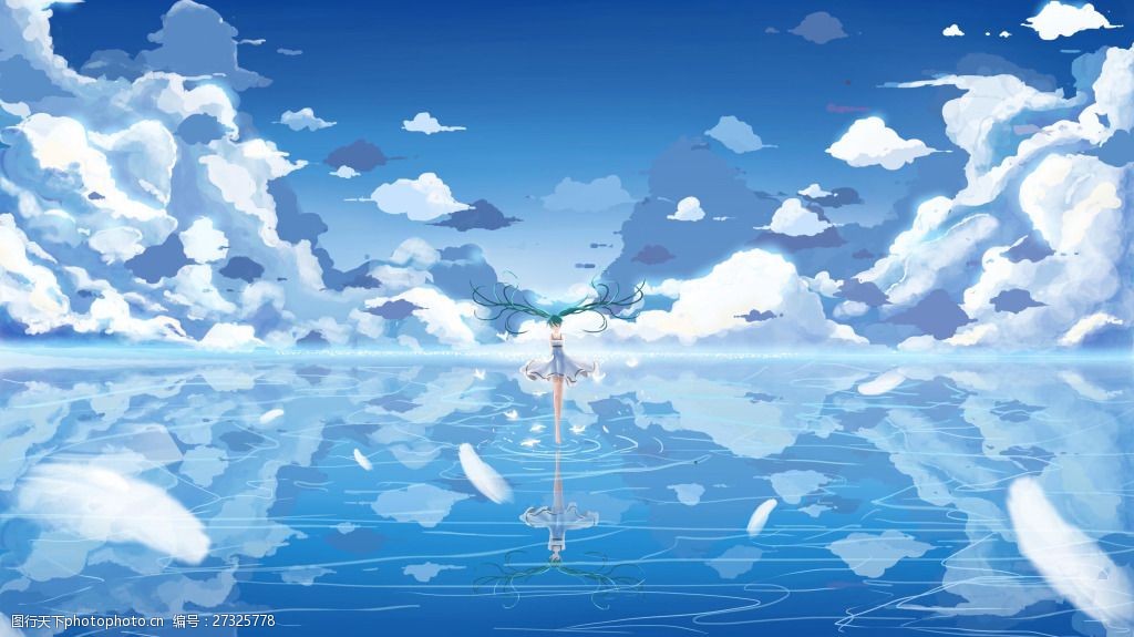 关键词:天堂海洋插画 动漫插画 仙境 美景 天堂 海洋     蓝色 jpg