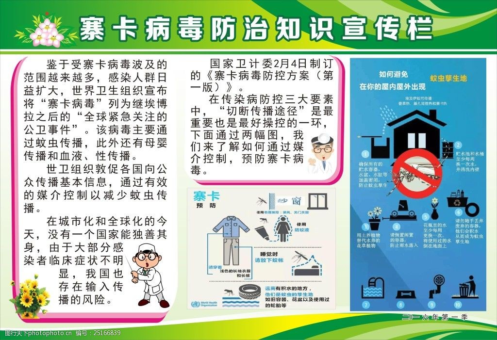 寨卡病毒防治知识