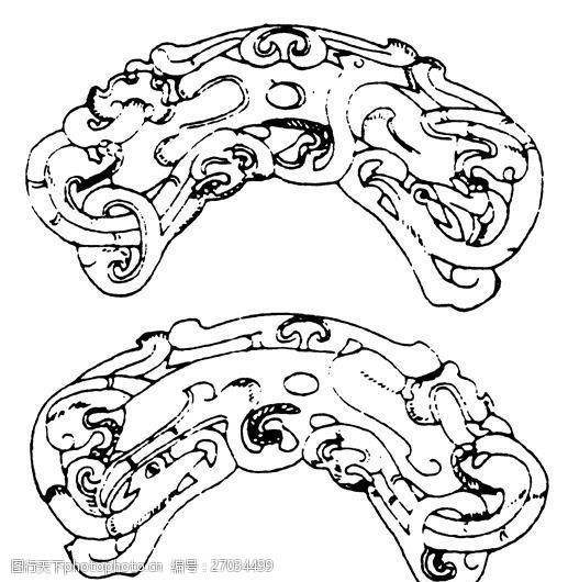 器物图案中国传统图案秦汉时期图案_010