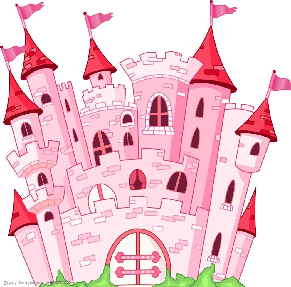 城堡 童话城堡 梦幻城堡 迪士尼城堡 幼儿园 设计 广告设计 卡通设计