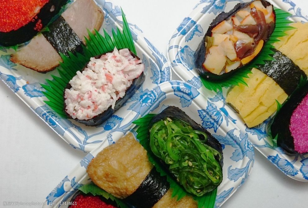 一口寿司图片