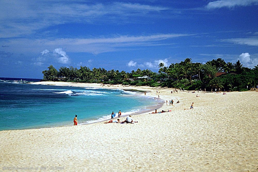 高清素材 自然风景  关键词:夏日海滩风景 美丽海滩 海边风景 太平洋