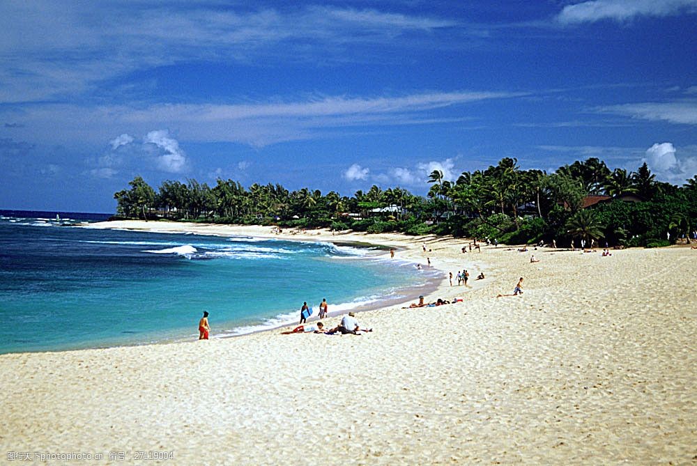 夏日海滩风景