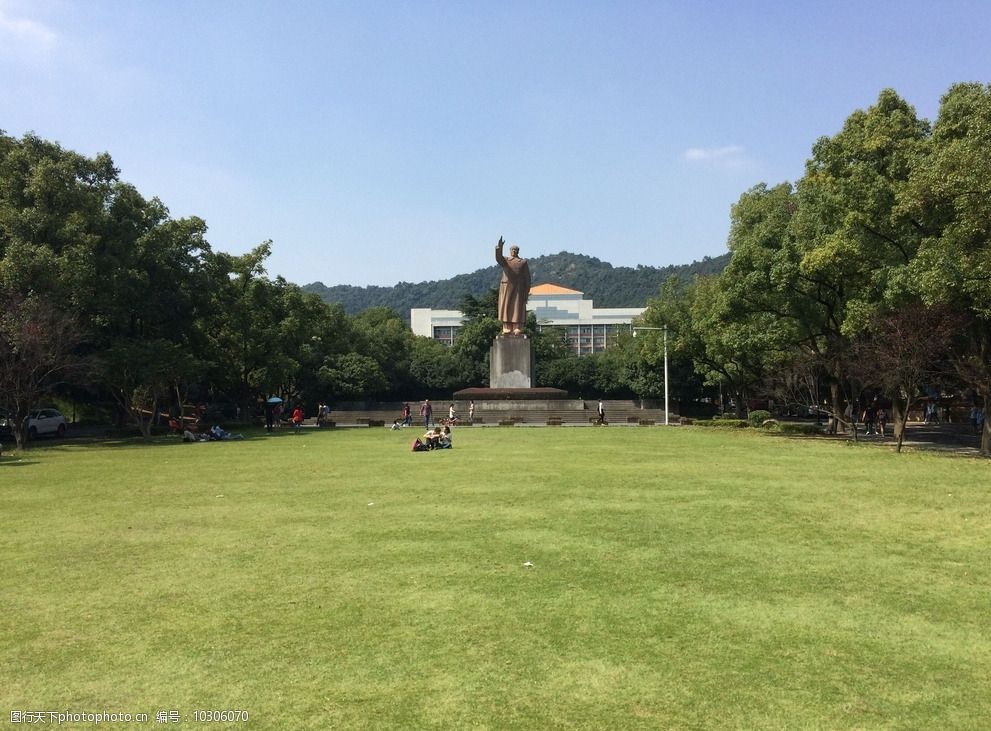 浙江大学玉泉校区景色图片