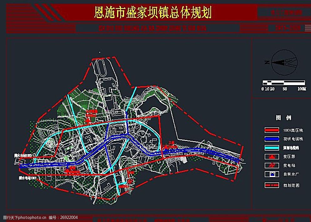 恩施市盛家坝镇电力总体规划图片