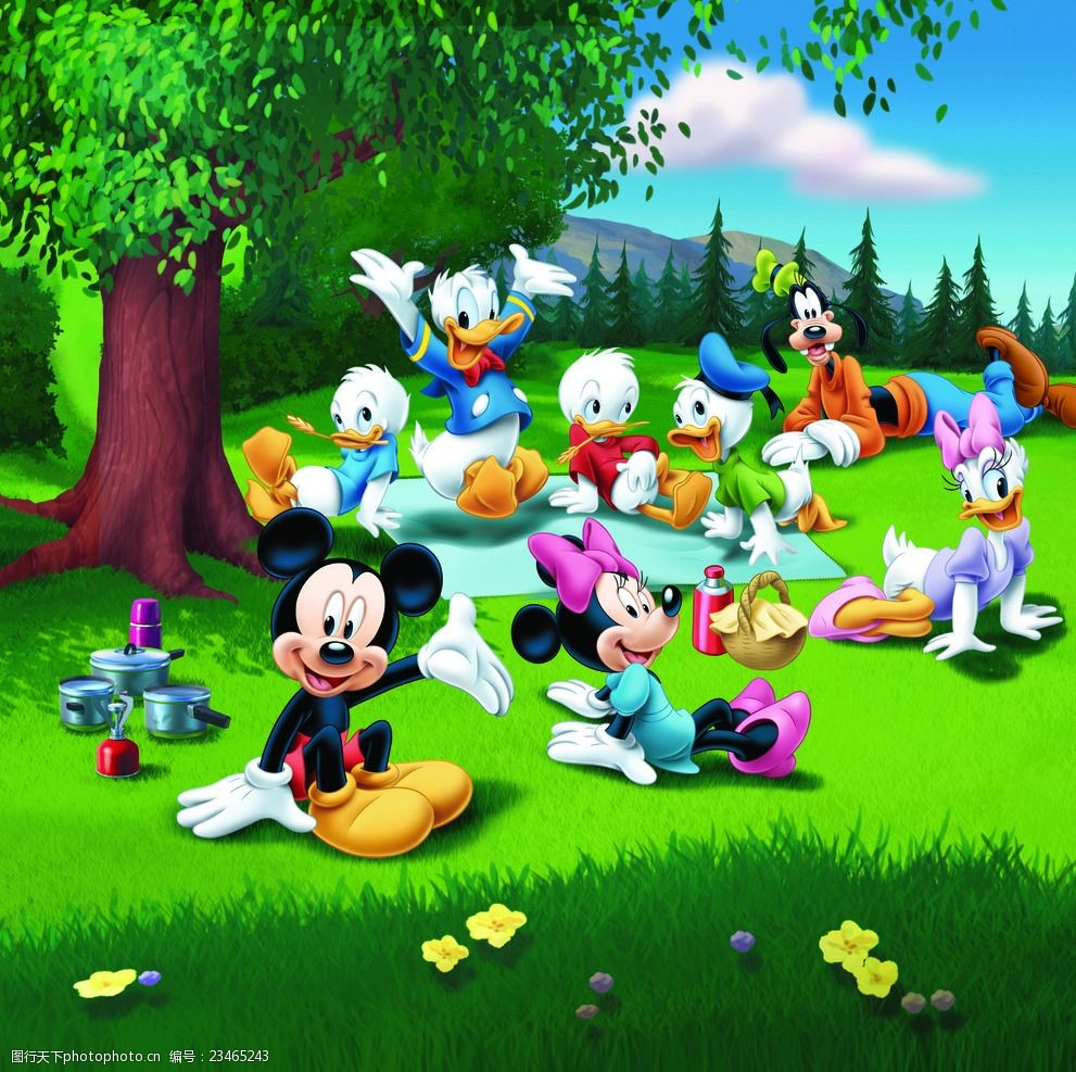 唐老鸭与米老鼠动漫动画