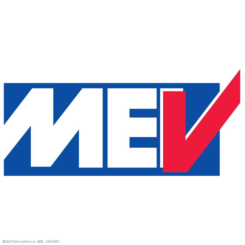 MEV简易logo设计欣赏