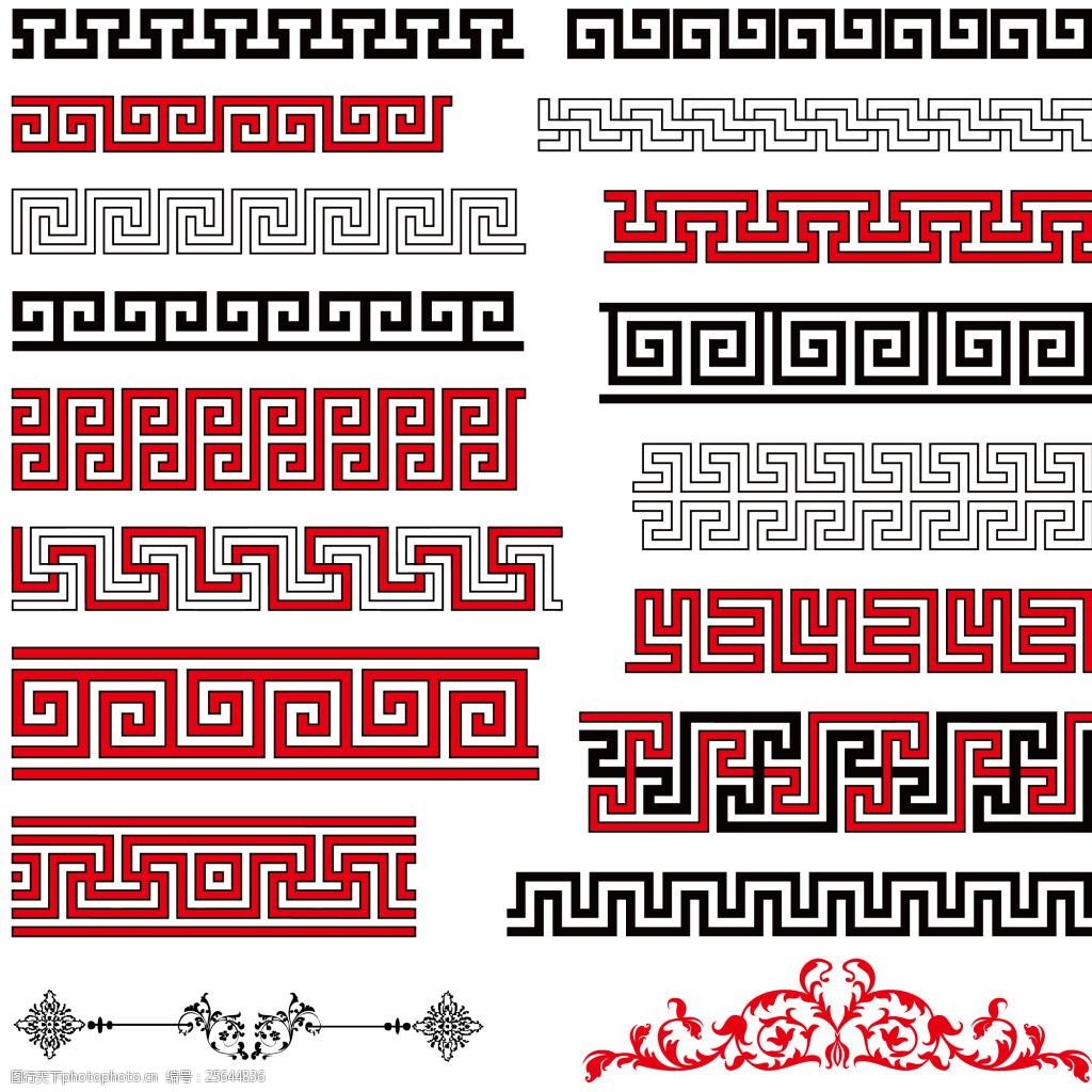 关键词:传统花纹边框花边矢量图 传统 花纹 中国风 边框 矢量图 eps