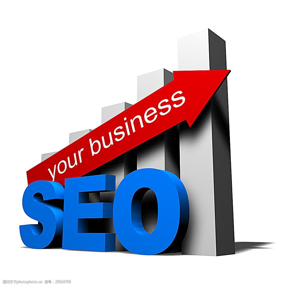 立体英文字母和图表