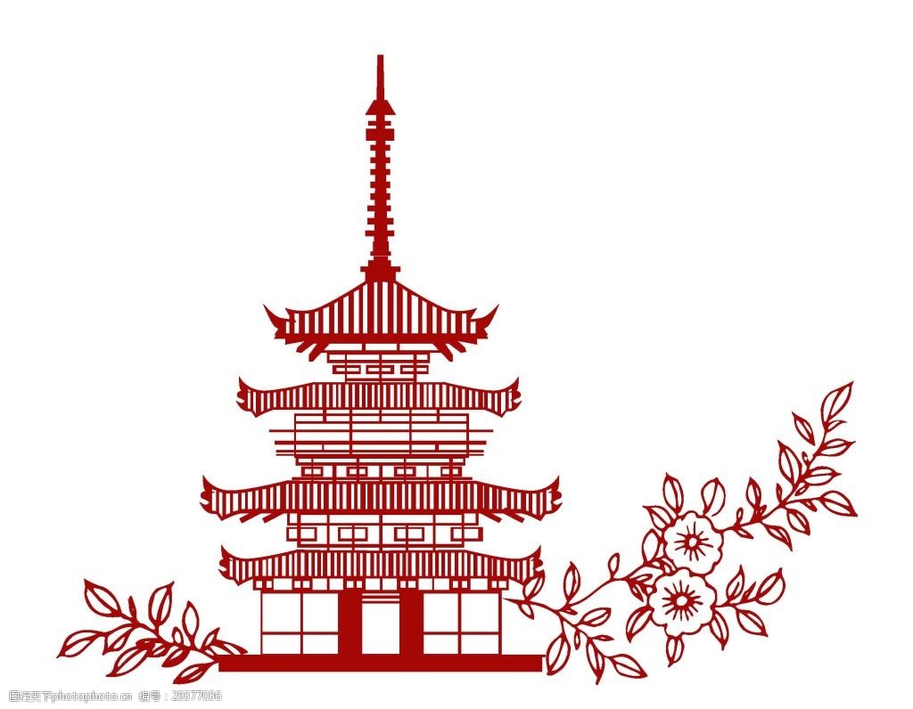关键词:红色手绘高塔png元素 png元素 高楼 高塔 古建筑 免抠元素