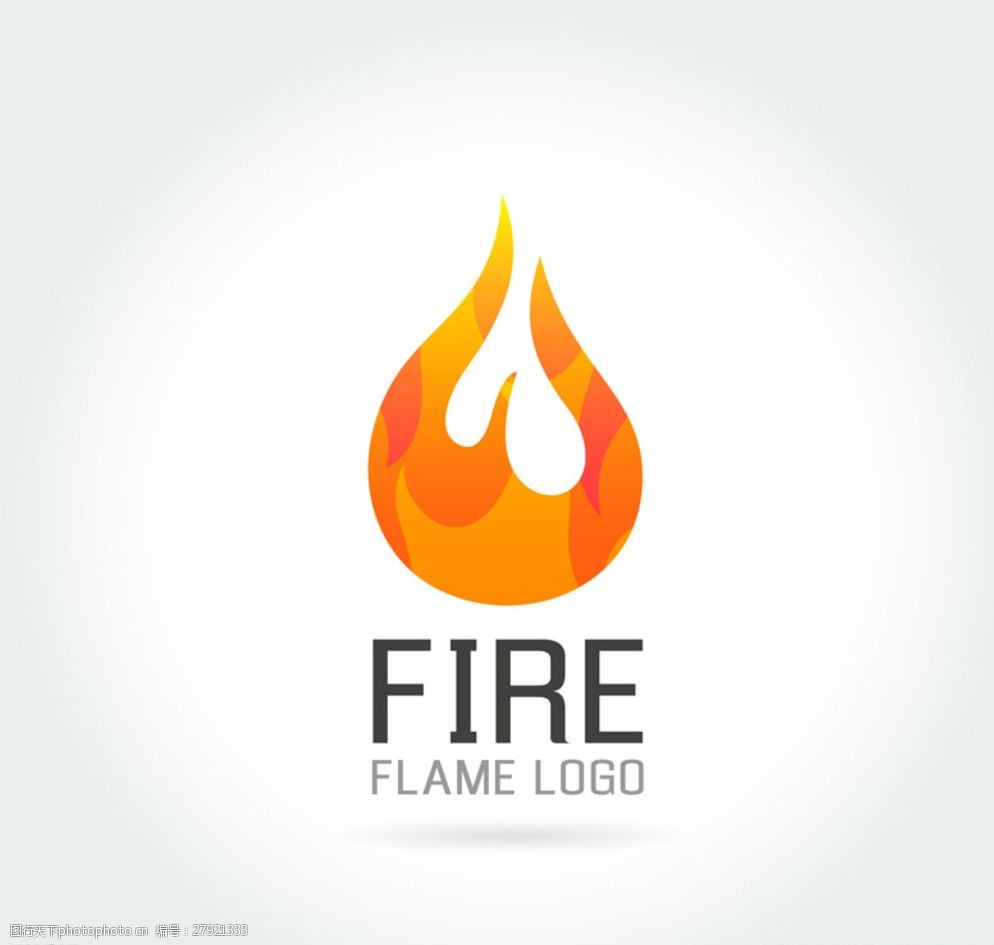 火焰 标志 标签 图标 火苗 火花 火 插画 背景 平面素材 设计 广告