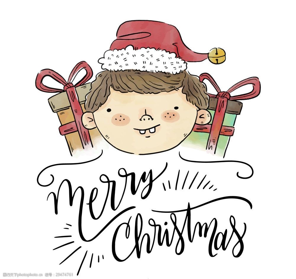 关键词:彩绘男孩头像圣诞艺术字矢量图 彩绘 节日 礼物 男孩子 人物