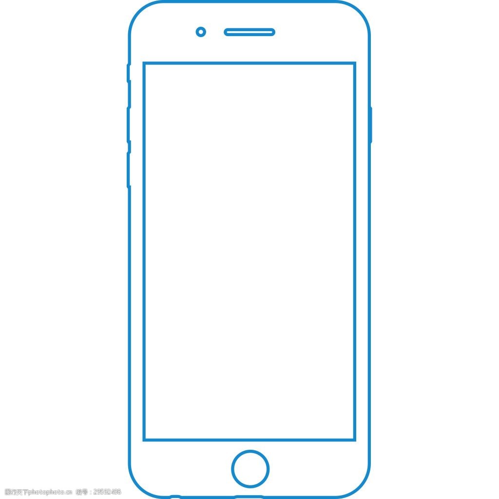 iphone12边框素材,iphone边框素材png 设计图库 设计元素 纹理边框 关键词:iphone6线框图 psd格式 大图