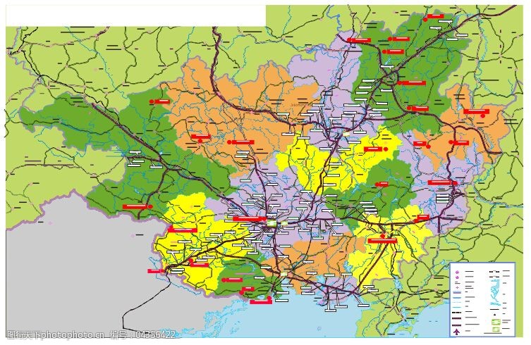 144广西高速公路线路图