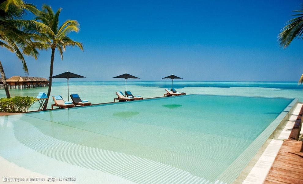 马尔代夫海边风景高清大图图片