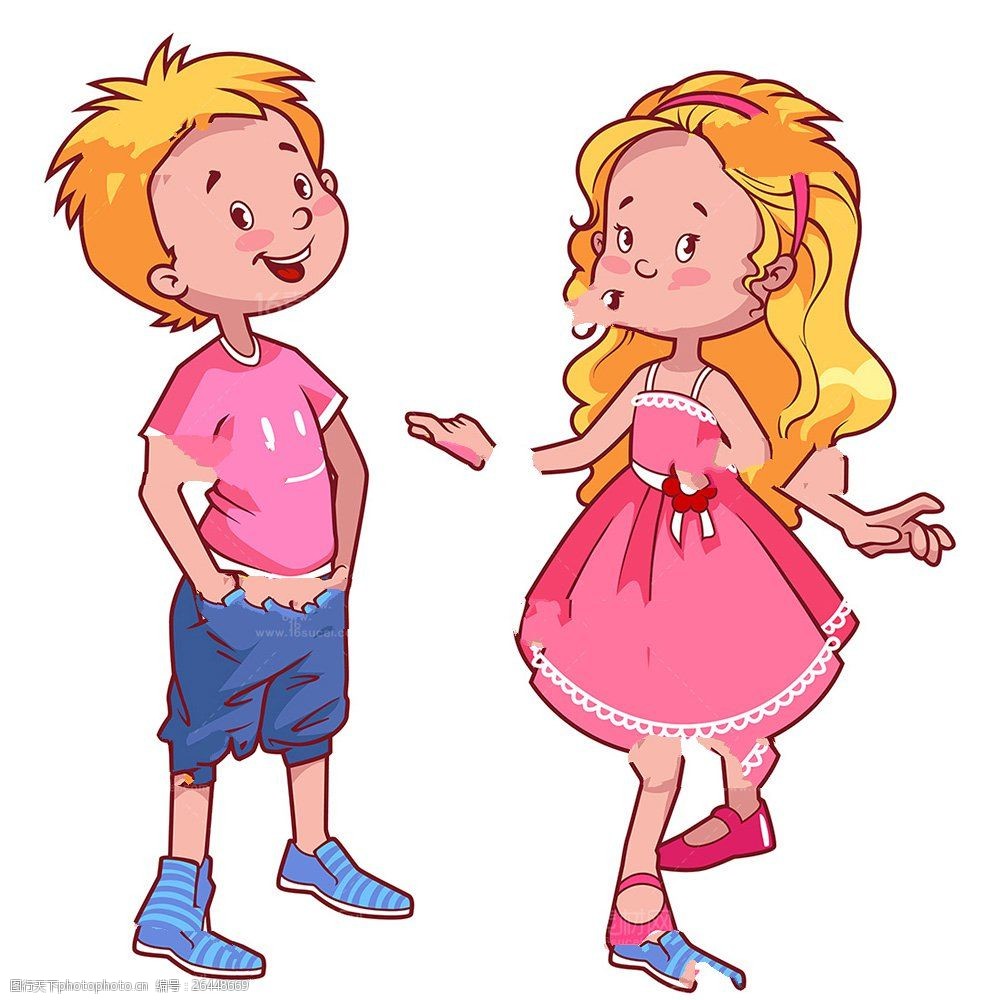 关键词:时尚卡通儿童设计矢量素材 时尚 卡通 儿童设 男孩 女孩 玩耍
