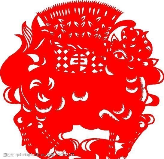 2009年牛年新春吉祥剪纸牛民间艺术矢量素材ai格式_16