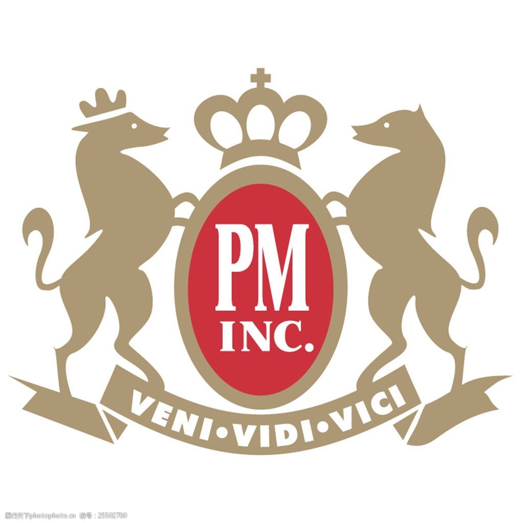 骑马皇冠pmlogo设计