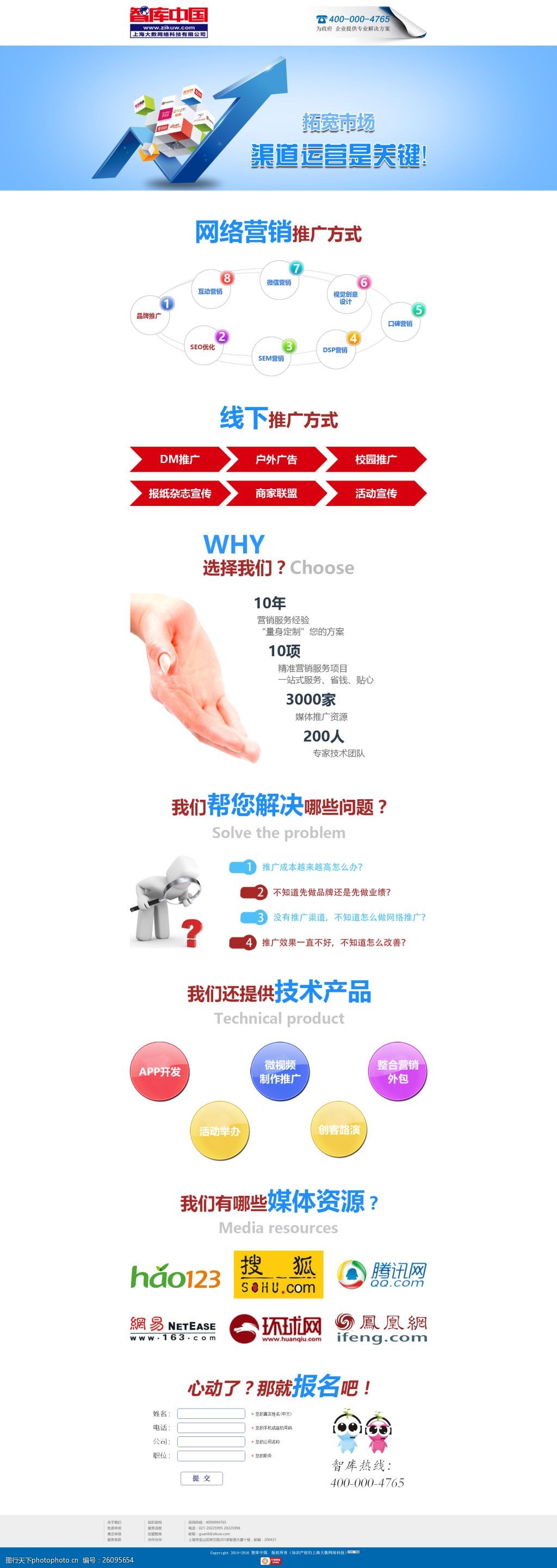 营销网站