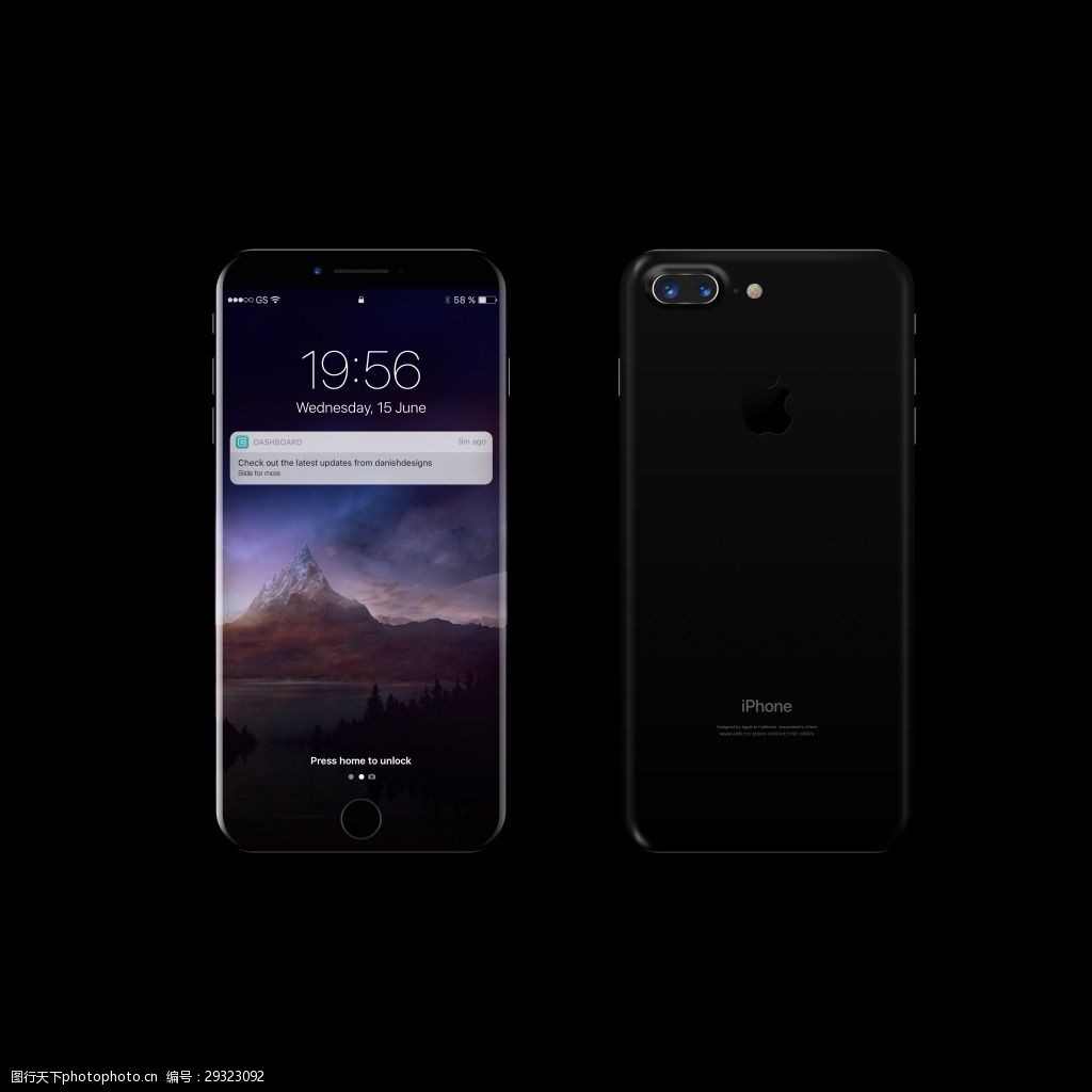 关键词:iphone8正面背面 iphone iphone8 黑色 苹果 苹果手机 手机