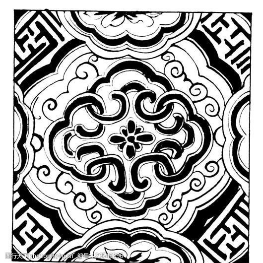 关键词:织物布料纹样 传统图案0040 传统图案 设计素材 器物图案 装饰