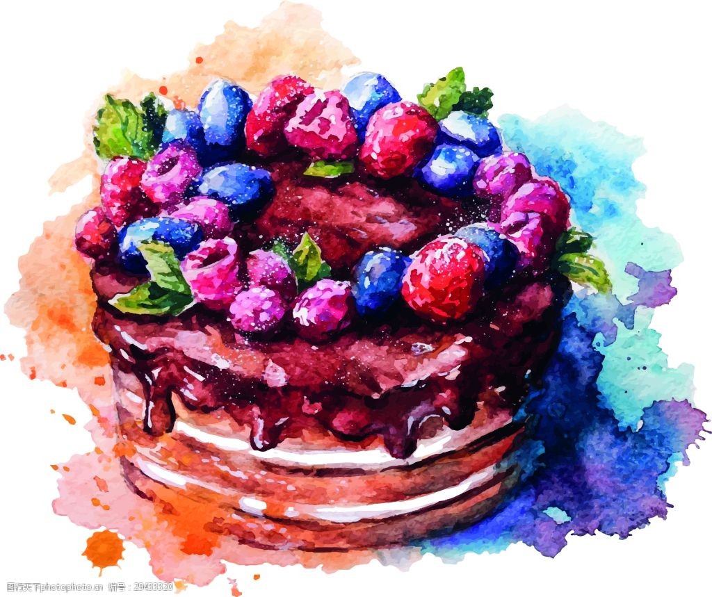 关键词:水彩绘美味的蛋糕插画 插画 蛋糕 美味 手绘 水彩绘 水果 甜品