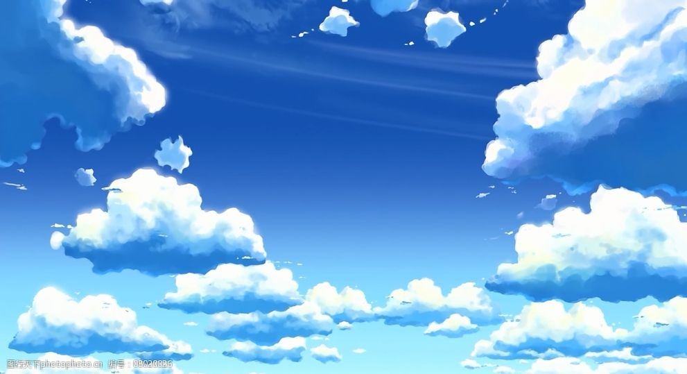 动画天空云 天空 云 动画 云之彼端 新海诚 设计 动漫动画 风景漫画