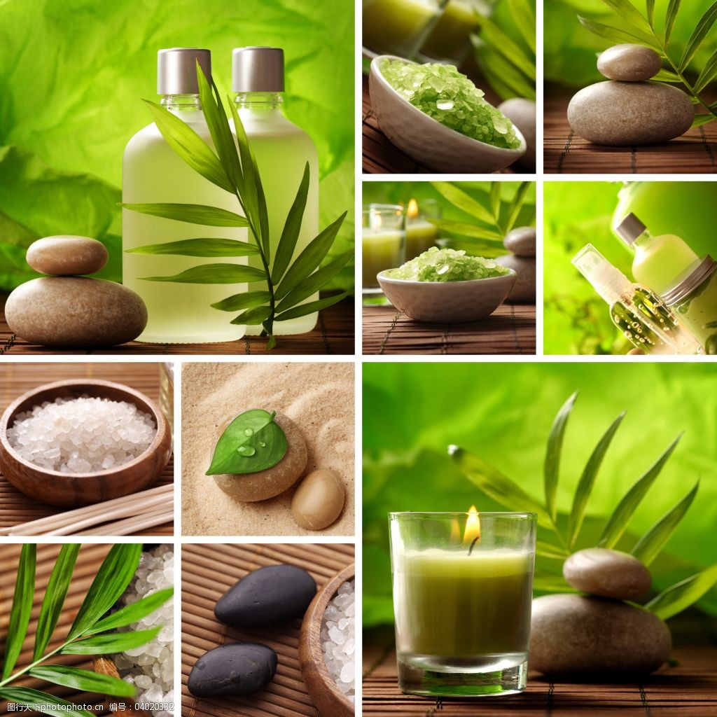关键词:spa素材图片免费下载 spa 绿色 清新 瑜伽 茶树精华 图片素材
