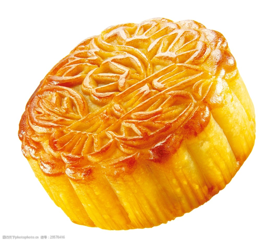 美味月饼透明装饰素材