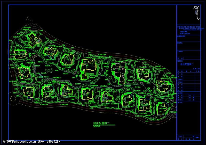关键词:绿化图cad景观图纸 景观立面 景观设计 景观图纸 图块 园林